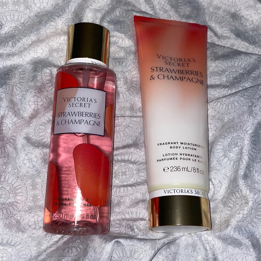 Strawberries and Champagne set